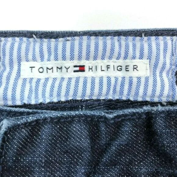 Tommy Hilfiger Mid-Rise Denim Shorts Size 8 Blue Jeans - Picture 3 of 4